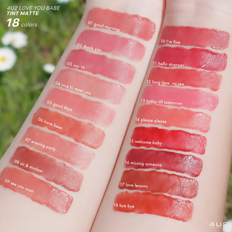 4U2 Love You Babe Tint Matte 2.6g #02 Thank You