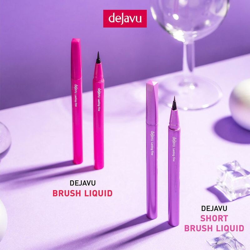 Dejavu Lasting-Fine E Brush Liquid 0.55ml #2 Medium Brown