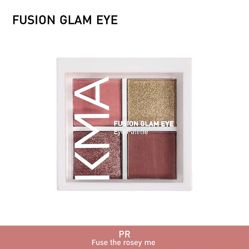 KMA Fusion Glam Eye 4.8g #PR Rosey Me