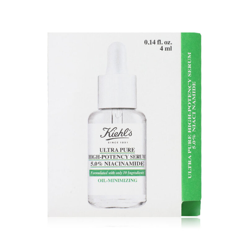 Kiehls Ultra Pure High-Potency 5.0% Niacinamide Serum 4ml ( สินค้าหมดอายุ : 2026.03.01 ) 