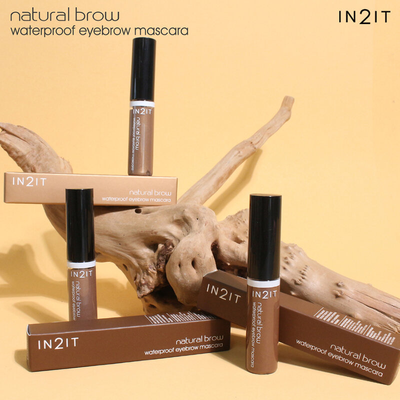 In2it Natural Brow Waterproof Eyebrow Mascara #NBM03 Soft Brown