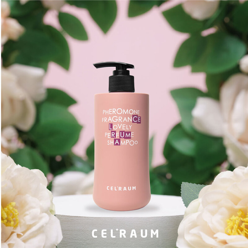 CELRAUM Fheromone Fragrance Lovely Perfume Shampoo 400ml