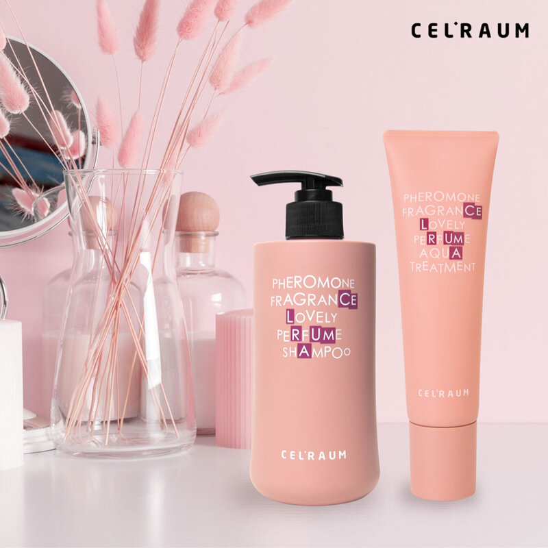 CELRAUM Fheromone Fragrance Lovely Perfume Shampoo 400ml