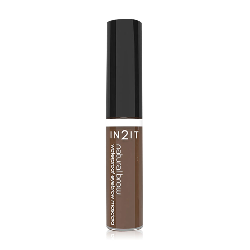 In2it Natural Brow Waterproof Eyebrow Mascara #NBM03 Soft Brown