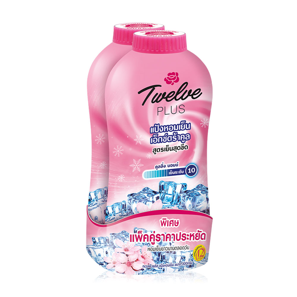 Twelves Plus Extra Cooling Pink [270g x 2pcs]