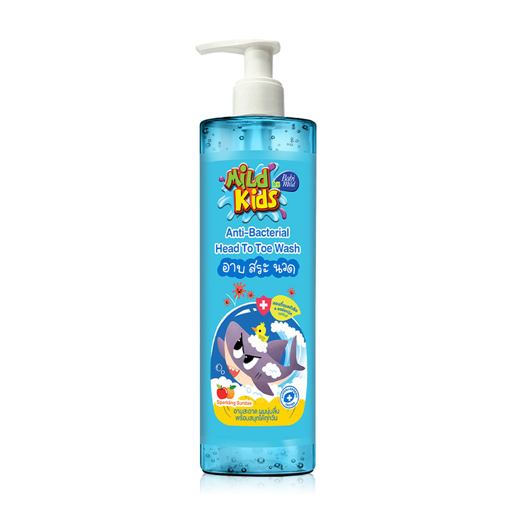 Babi Mild Mild Kids Head To Toe Sparkling Sundae 480ml