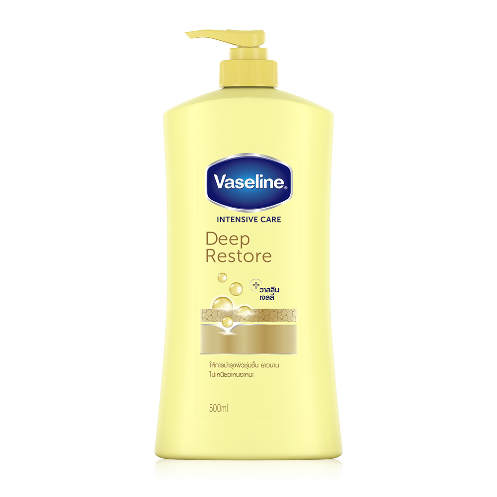 Vaseline Intensive Care Lotion Deep Restore Yellow 500ml