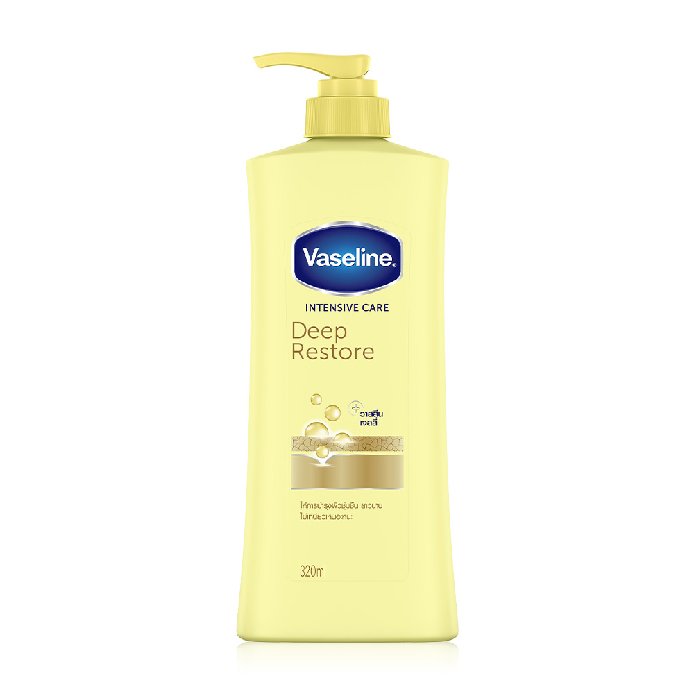 Vaseline Intensive Care Lotion Deep Restore Yellow 320ml