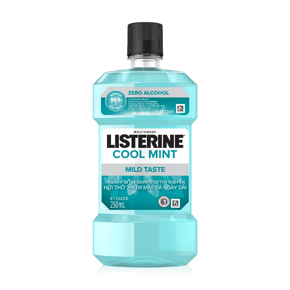 Listerine Mouthwash Coolmint Zero 250ml