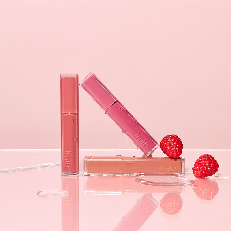 Etude Fruity Dewy Tint 4.5g #01 Heart Popsicle ( สินค้าหมดอายุ : 2026.02.19 ) 