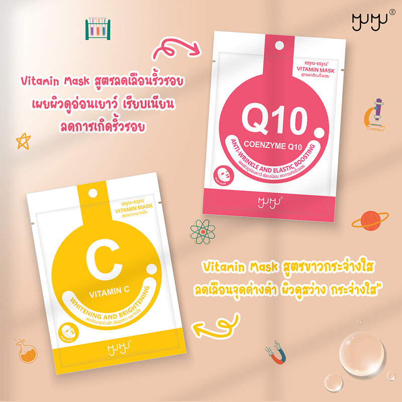 MYU-MYU Vit C Vitamin Mask 22g