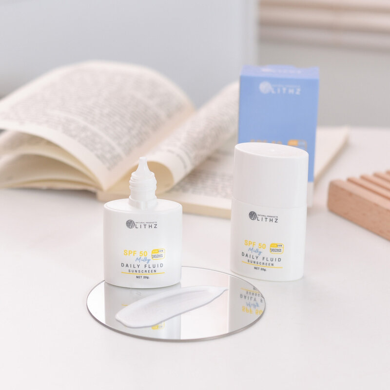 LITHZ Milky Daily Fluid Sunscreen SPF50 20g