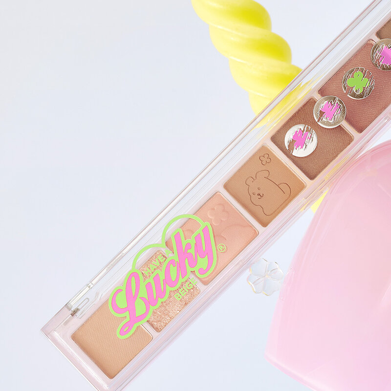 Peripera Collection Lucky Lottery All Take Mood Palette 4.6g #18 Have A Lucky Beige!