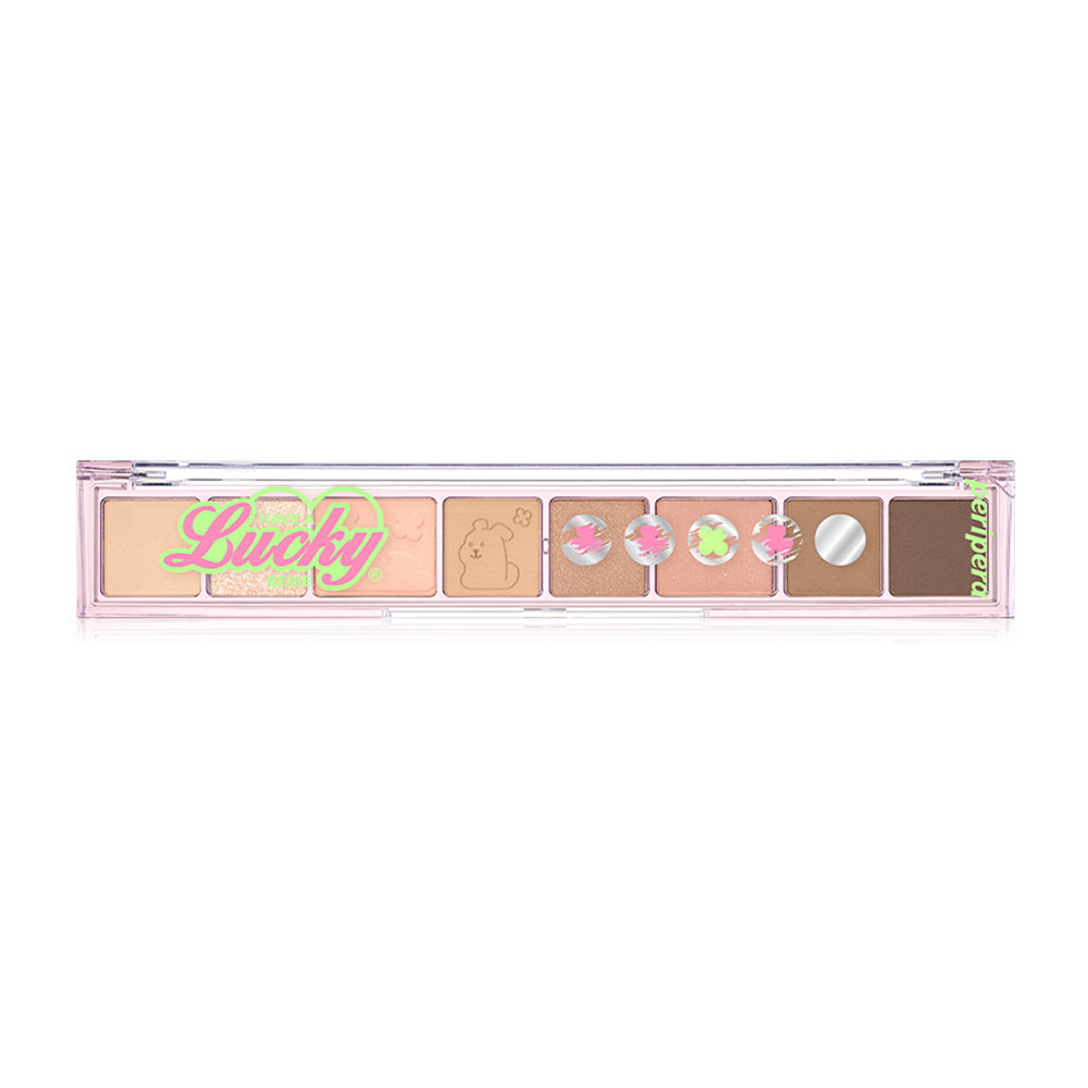 Peripera Collection Lucky Lottery All Take Mood Palette 4.6g #18 Have A Lucky Beige!