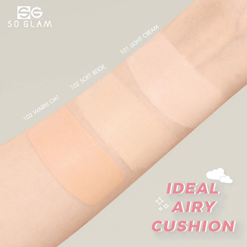 So Glam Ideal Airy Cushion 13g #102 Soft Beige