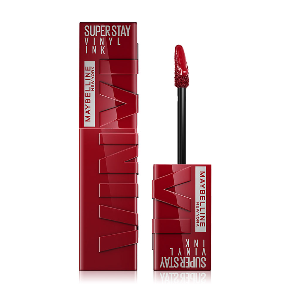 Maybelline New York Superstay Vinyl Ink Longwear Liquid Lipcolor Up to 16 Hours Wear 4.2ml #10 Lippy