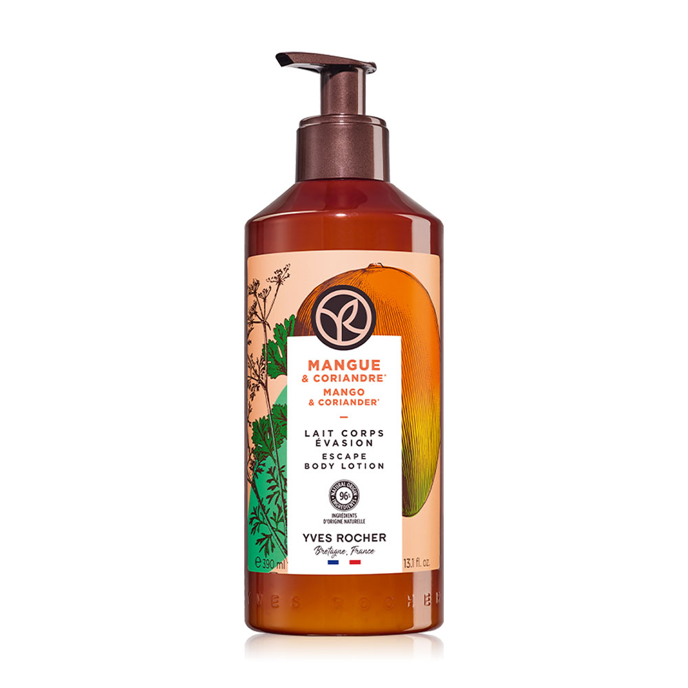 Yves Rocher Mango & Coriander Escape Body Lotion 390ml