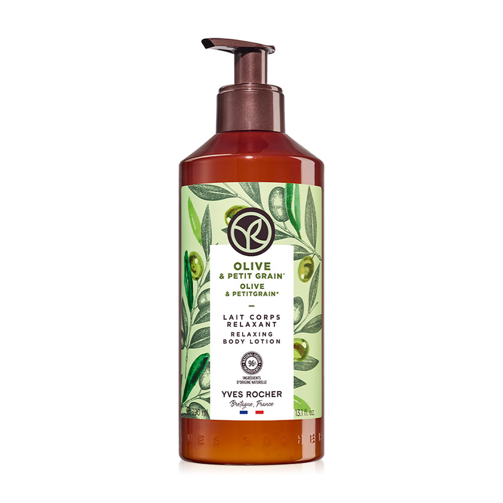 Yves Rocher Olive & Petitgrain Relaxing Body Lotion 390ml