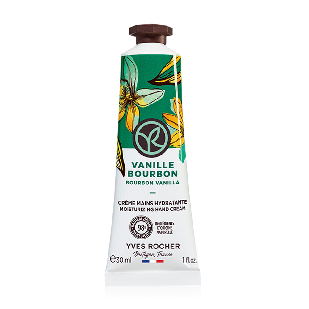Yves Rocher Bourbon Vanilla Moisturizing Hand Cream 30ml