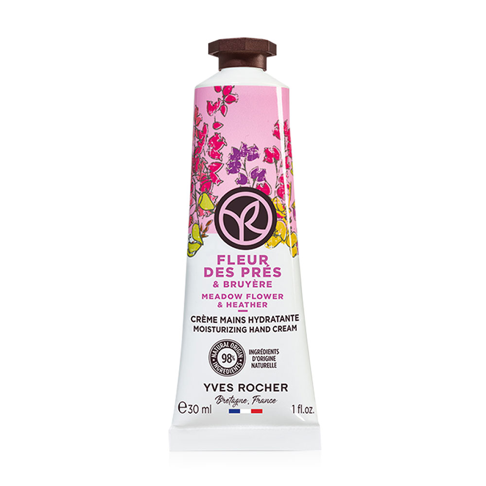 Yves Rocher Meadow Flower & Heather Moisturizing Hand Cream 30ml