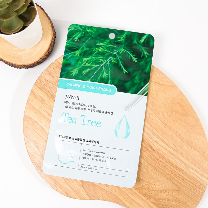 JNN-II Real Essencial Mask 25ml #Teatree