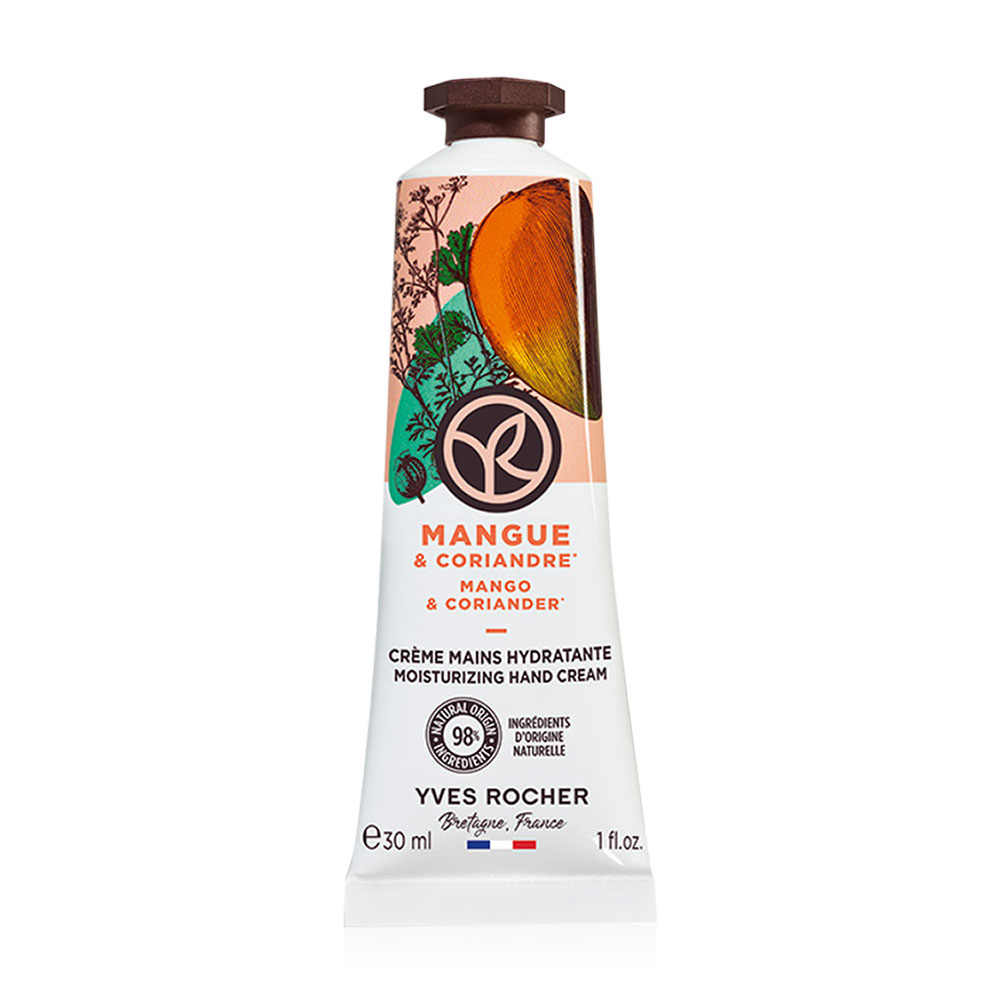 Yves Rocher Mango & Coriander Moisturizing Hand Cream 30ml