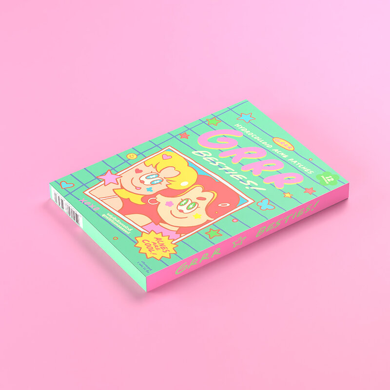 grrrbeauty Hydrocolloid Acne Patches 12 Dots #Besties