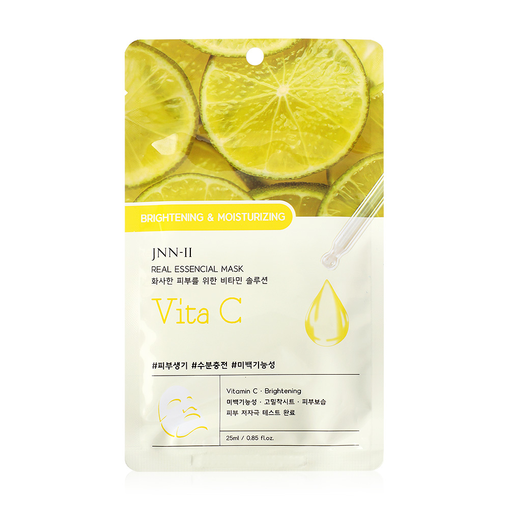 JNN-II Real Essencial Mask 25ml #Vita C