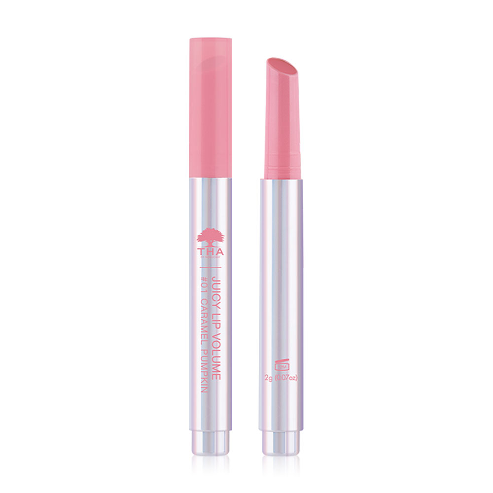 THA BY NONGCHAT Juicy Lip Volume 2g #01 Caramel Pumpkin