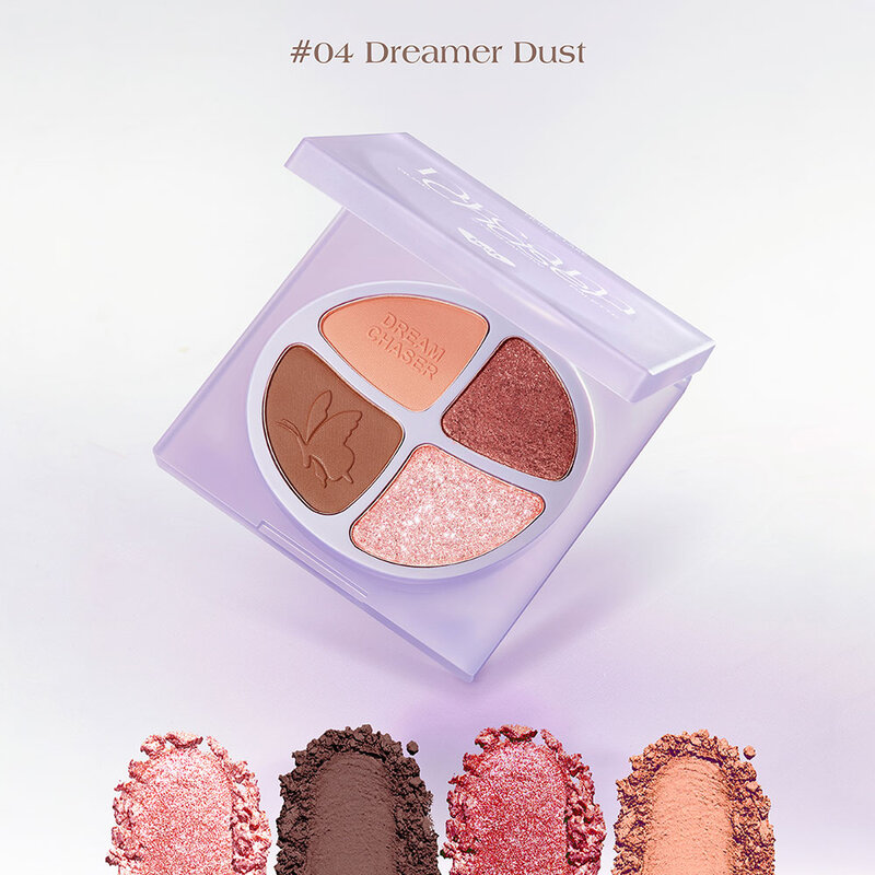 barenbliss Dream Chaser Quad Eyeshadow Palette 4.5g #04 Dreamer Dust