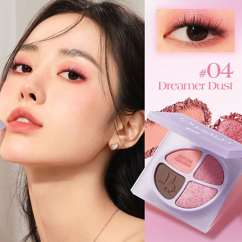 barenbliss Dream Chaser Quad Eyeshadow Palette 4.5g #04 Dreamer Dust