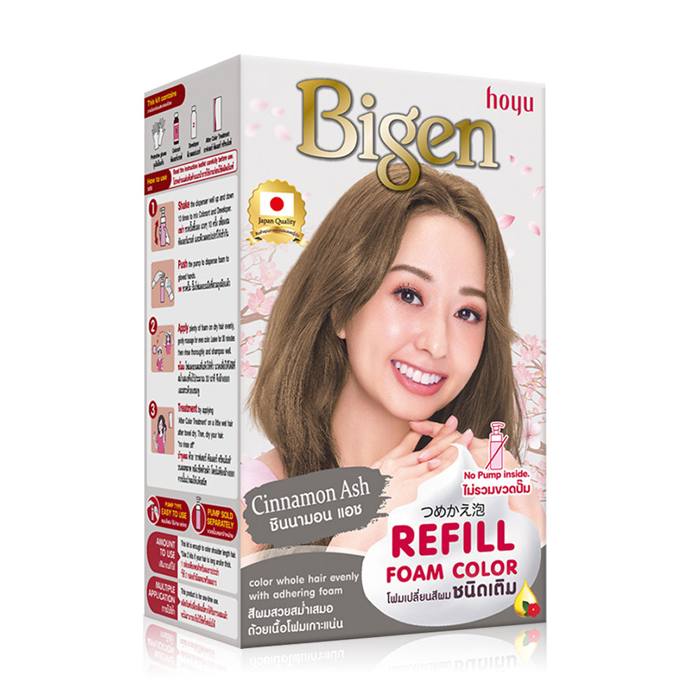 Bigen Refill Foam Color 223g #Cinnamon Ash