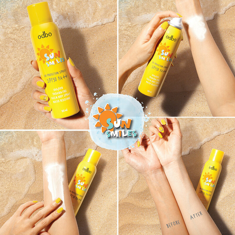 ODBO Sun Smiles UV Protection Spray SPF 50 PA++ 75ml #OD1202
