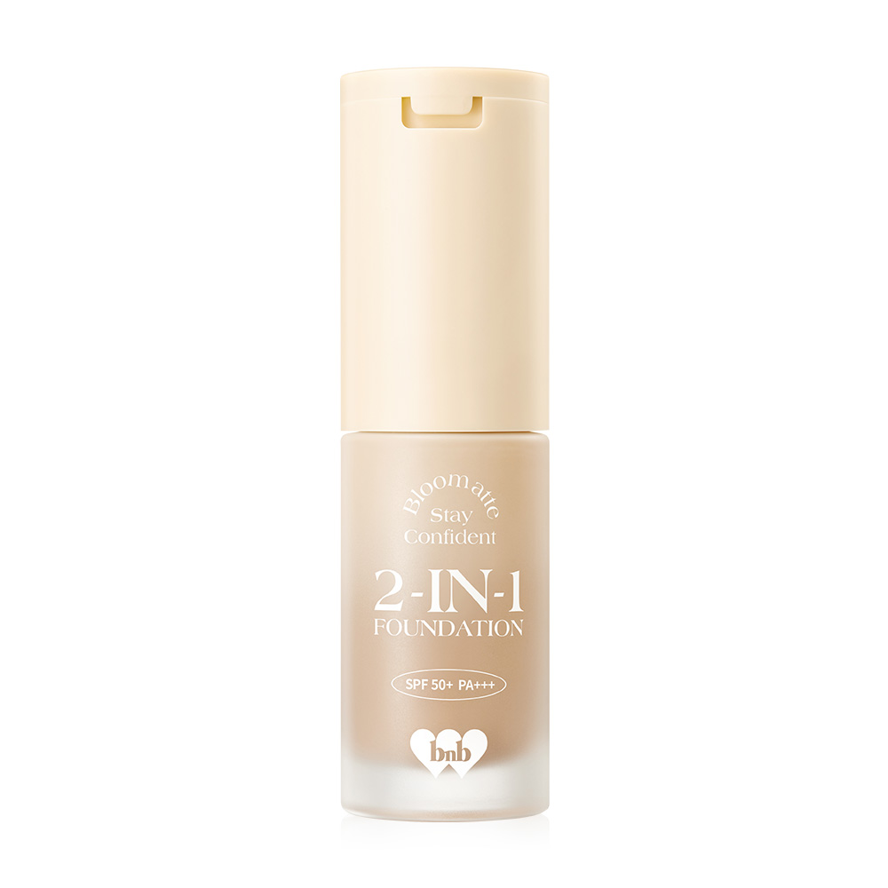 barenbliss Bloomatte Stay Confident 2-in-1 Foundation 20ml #TN1 Caramel