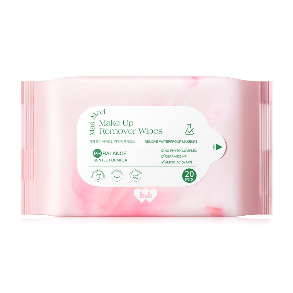 barenbliss Mari Mori Make Up Remover Wipes 20pcs