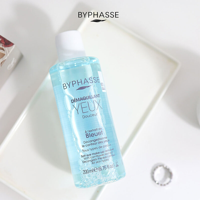 BYPHASSE Gentle Eye Make-Up Remover With Cornflower Extract 200ml