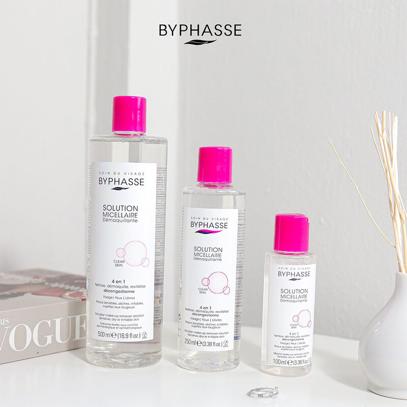 BYPHASSE Micellar Make-Up Remover Solution 100ml
