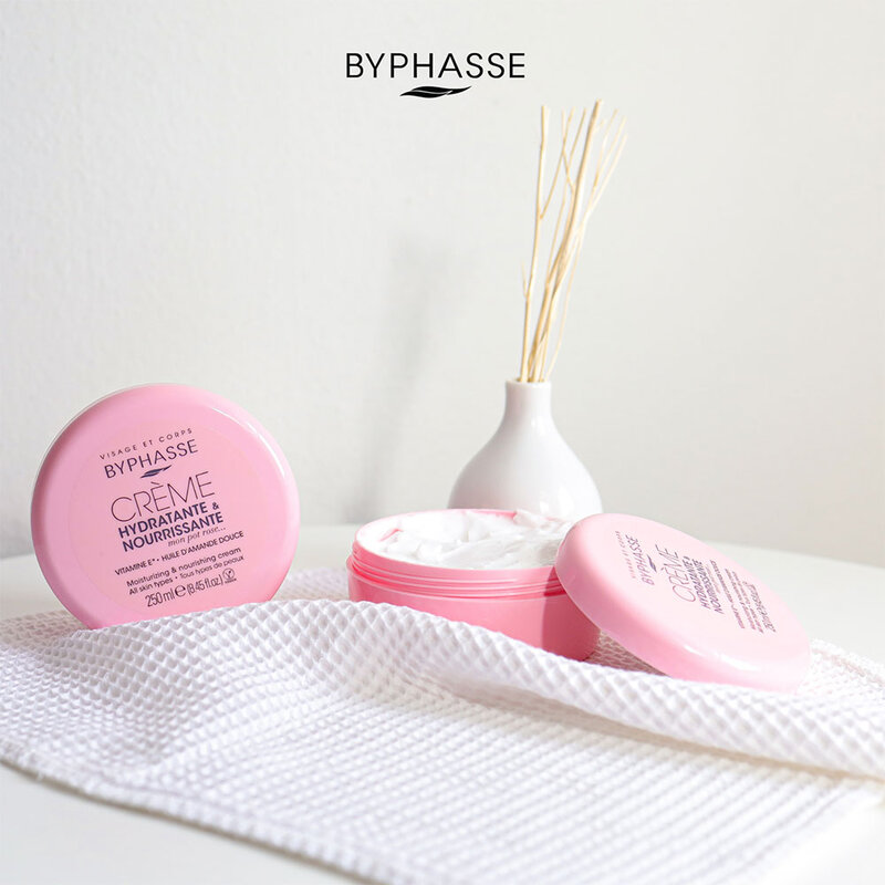 BYPHASSE Moisturizing And Nourishing Cream Face And Body 250ml