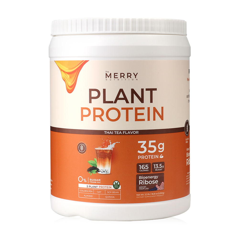 The Merry Plant Protein 1050g #Thai Tea