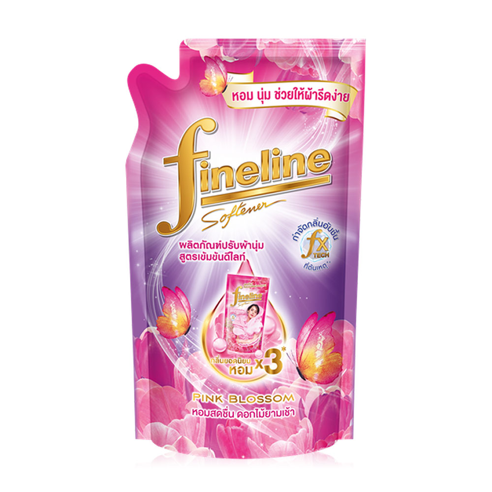 Fineline Fabric Softener Concentrated Delight Pink Blossom 450ml