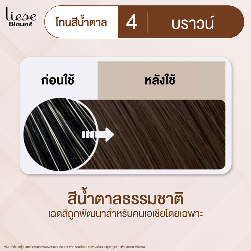 Liese Blaune Creamy Foam Color 108g #Brown