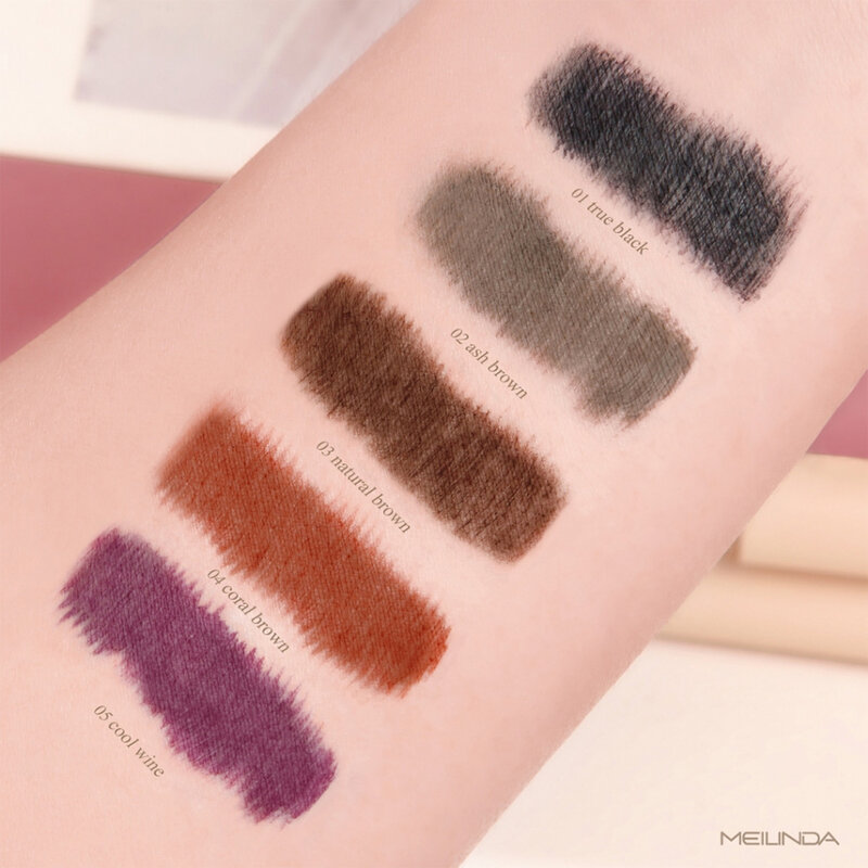 Mei Linda Slim Curling Mascara 3g #02 Ash Brown