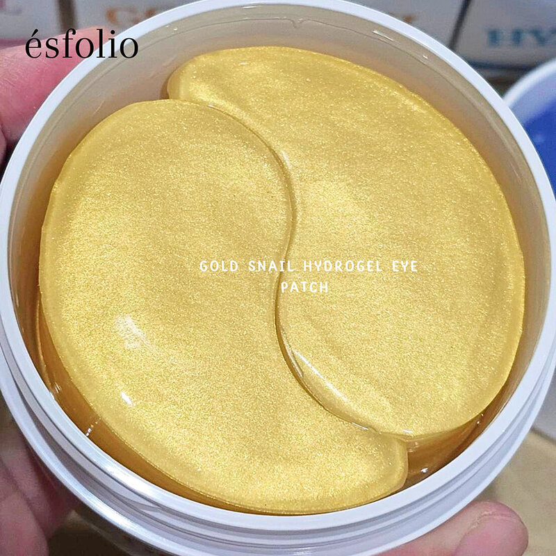Esfolio Gold Snail Hydrogel Eye Patch 60 Sheets
