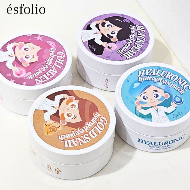Esfolio Gold Snail Hydrogel Eye Patch 60 Sheets