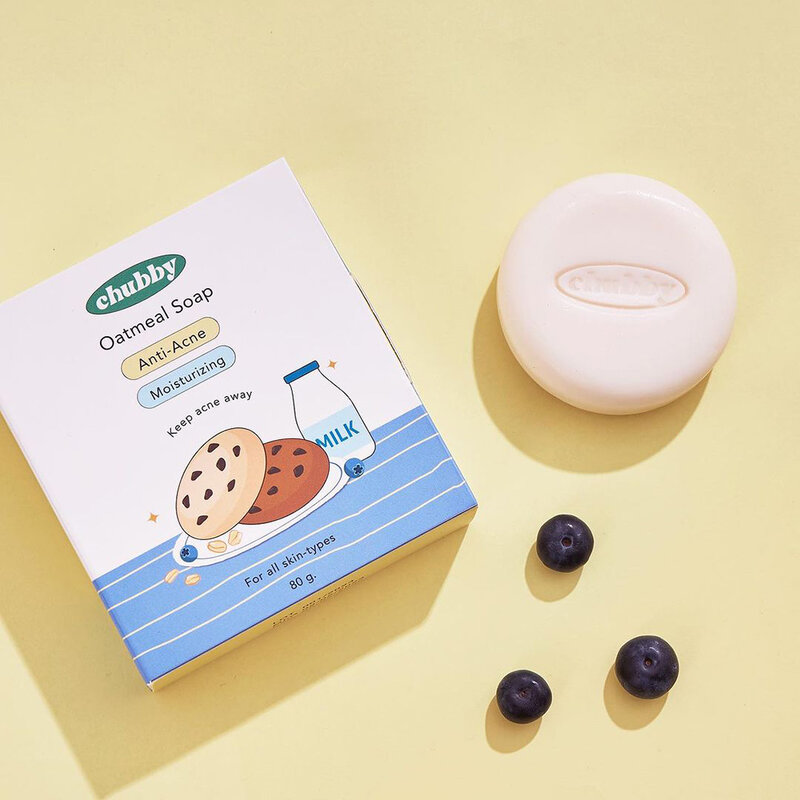 Chubby Oatmeal Soap 80g