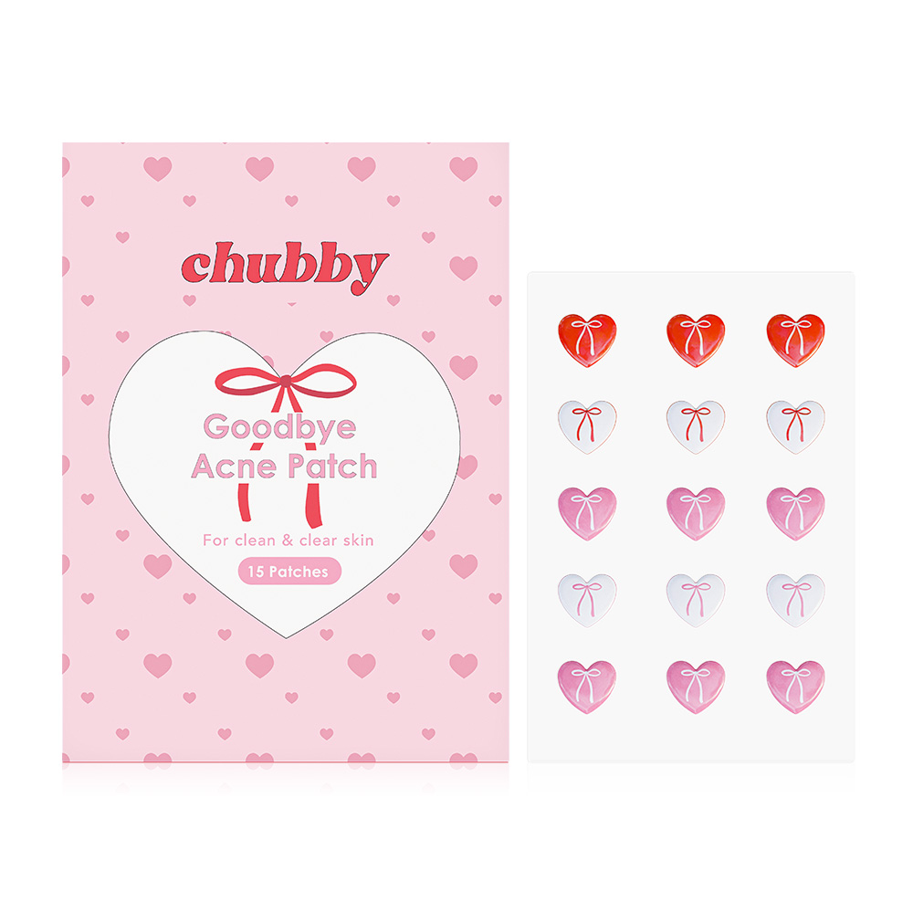 Chubby Goodbye Acne Patch 15 Dots #Heart