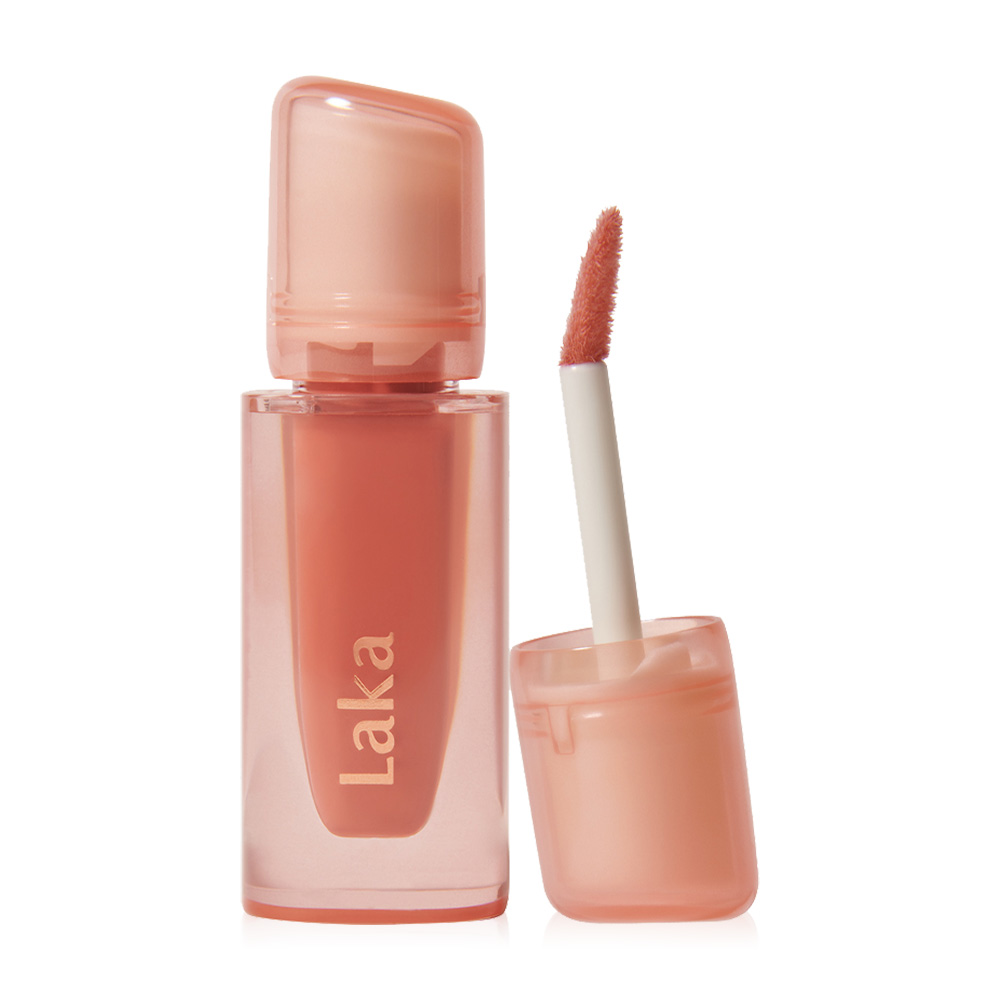Laka Jelling Nude Gloss 4.5g #304 Ginger Ring ( สินค้าหมดอายุ : 2026.01.24 ) 