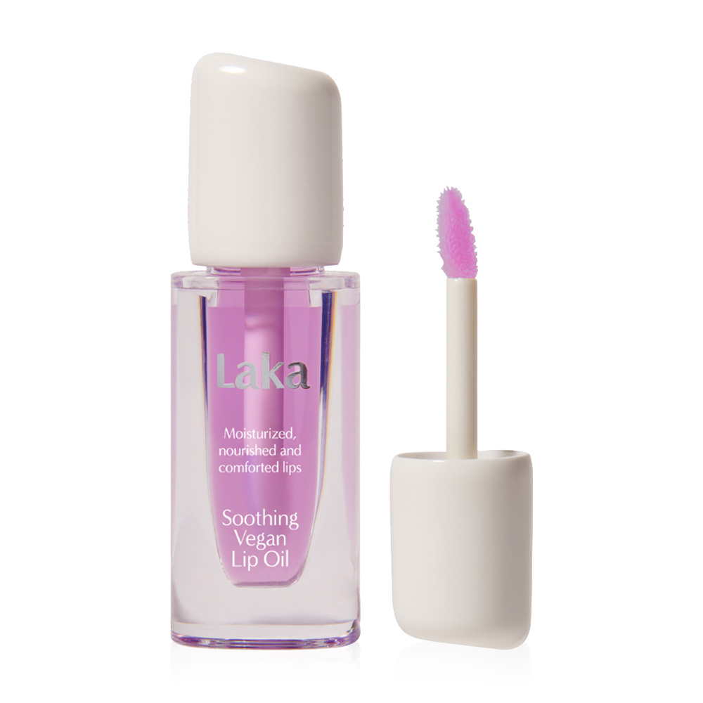 Laka Soothing Vegan Lip Oil 4.5g #Calming Purple