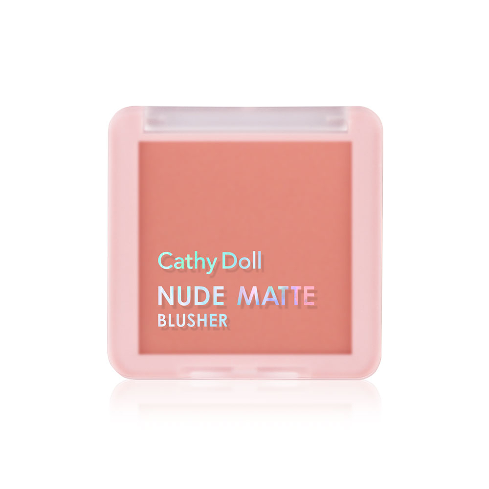 Cathy Doll Nude Matte Blusher 6g #01 Buddy Beige
