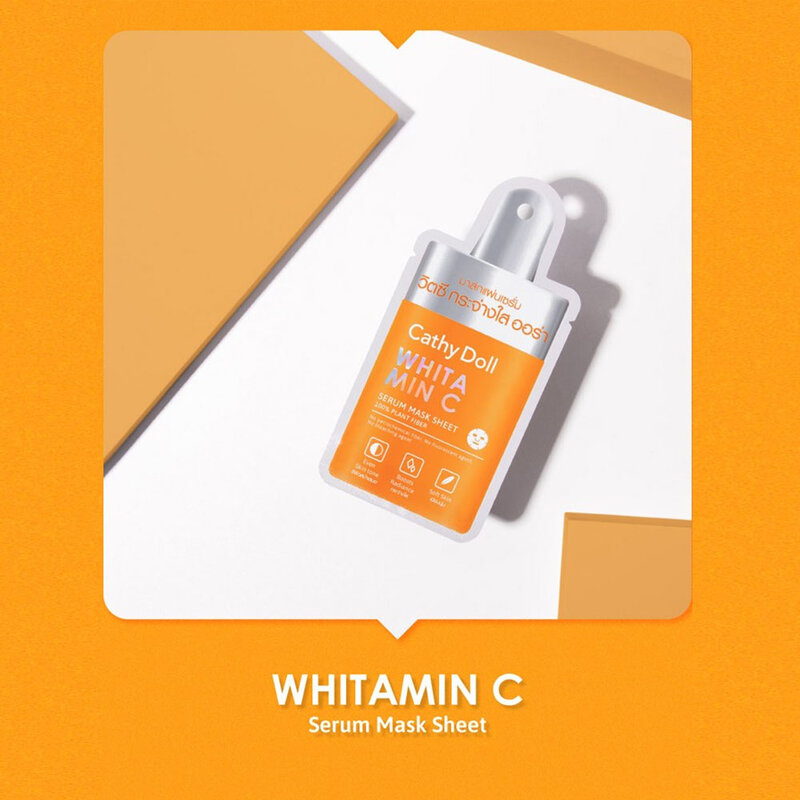Cathy Doll Whitamin C Serum Mask Sheet 20g